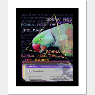 gonna feed the babies - a e s t h e t i c #2 Posters and Art